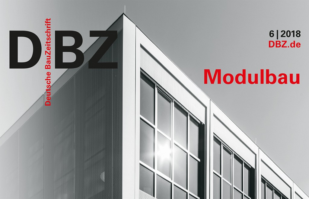 June 2018
DBZ Modular Building
Publication Vorschau