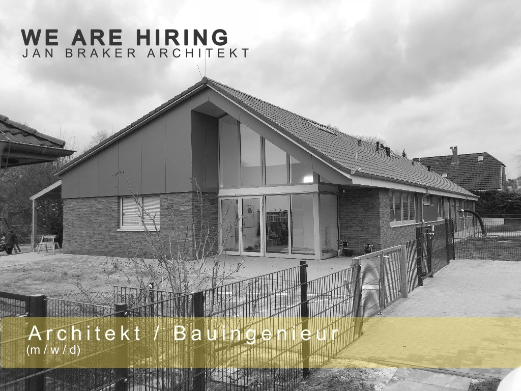 We are hiring
Architekt/Bauingenieur (m/w/d) Vorschau