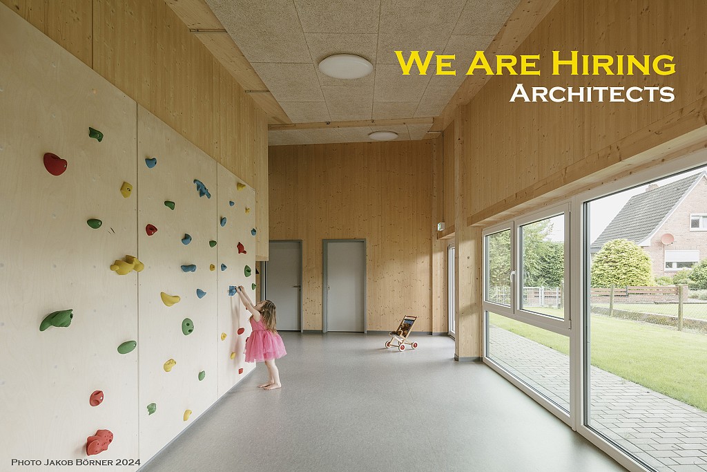 We are hiring Architekt/in Vorschau